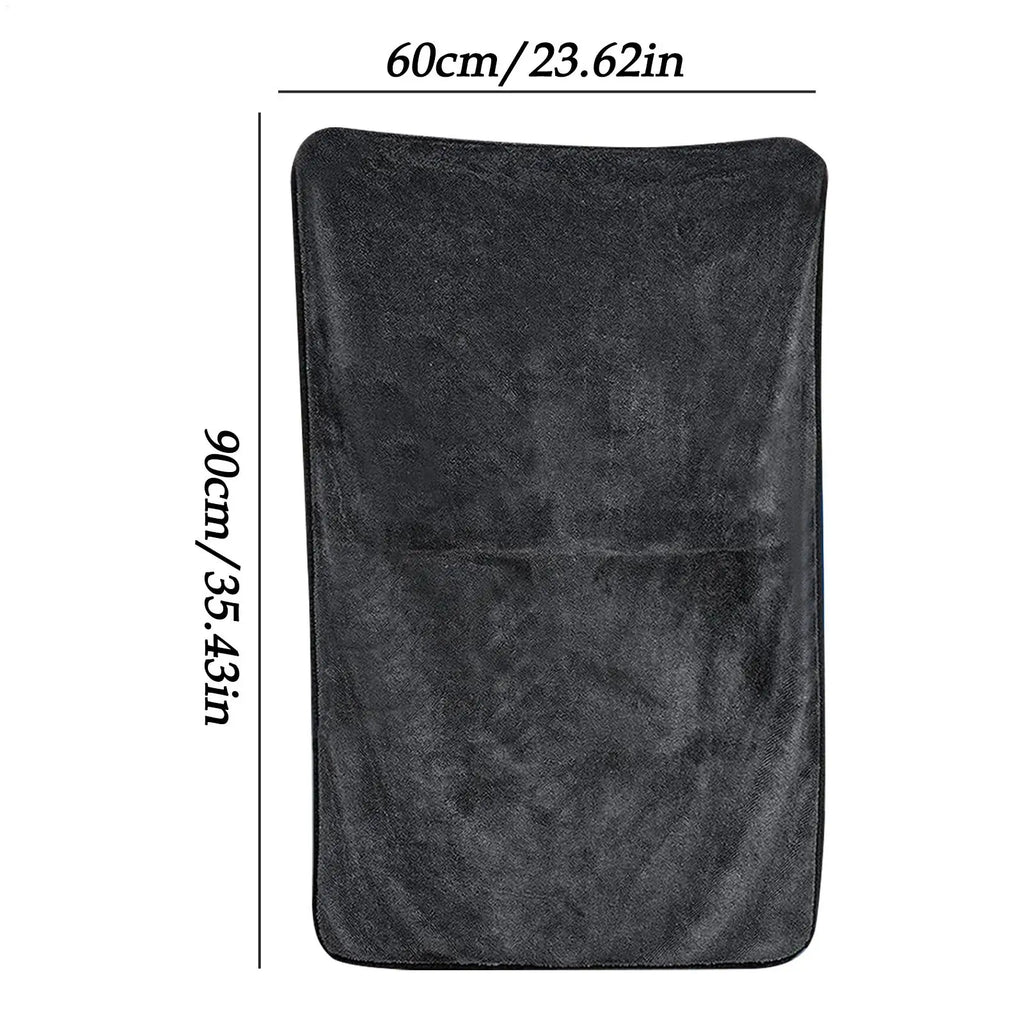 Ultra Absorbent Microfiber Car Drying Towel – 90x60cm Microfiber Car Towel Qme