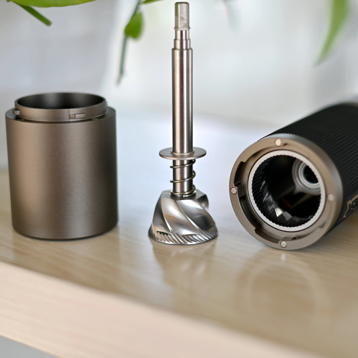 Kingrinder K7 Manual Coffee Grinder 48mm 7-Core Burr Mill Manual Coffee Grinder Qst