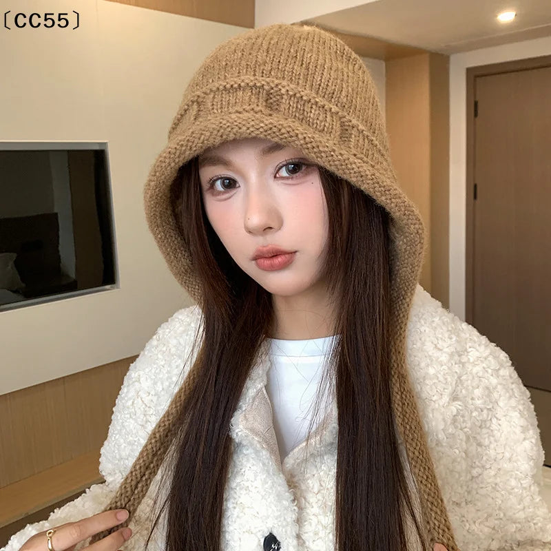 Women's Winter Knit Hat Scarf & Gloves Set | Fleece Lined Winter Accessories Set Qst