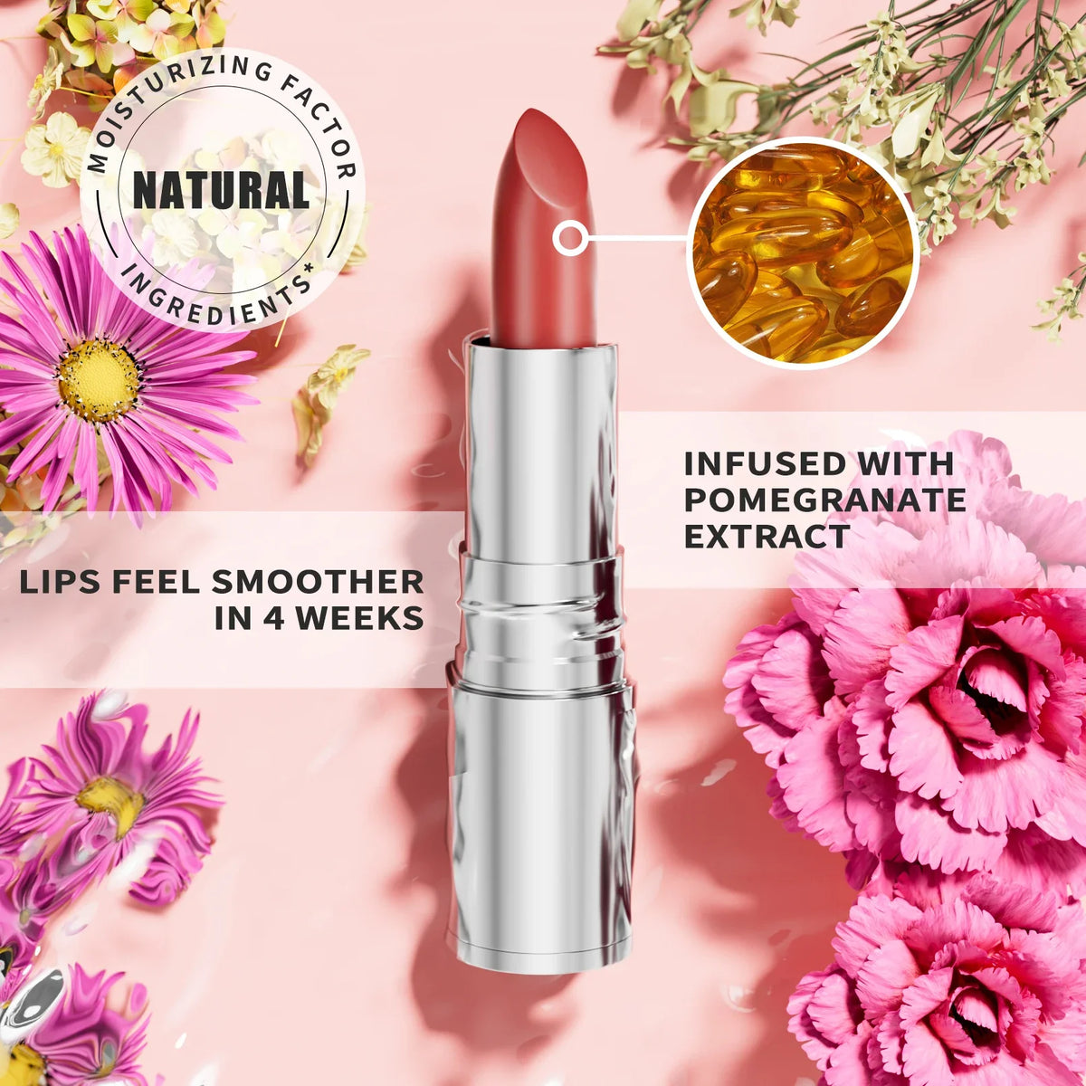 6-Color Matte Lipstick Set – Long-Lasting Velvet Finish Matte Lipstick Set Qme