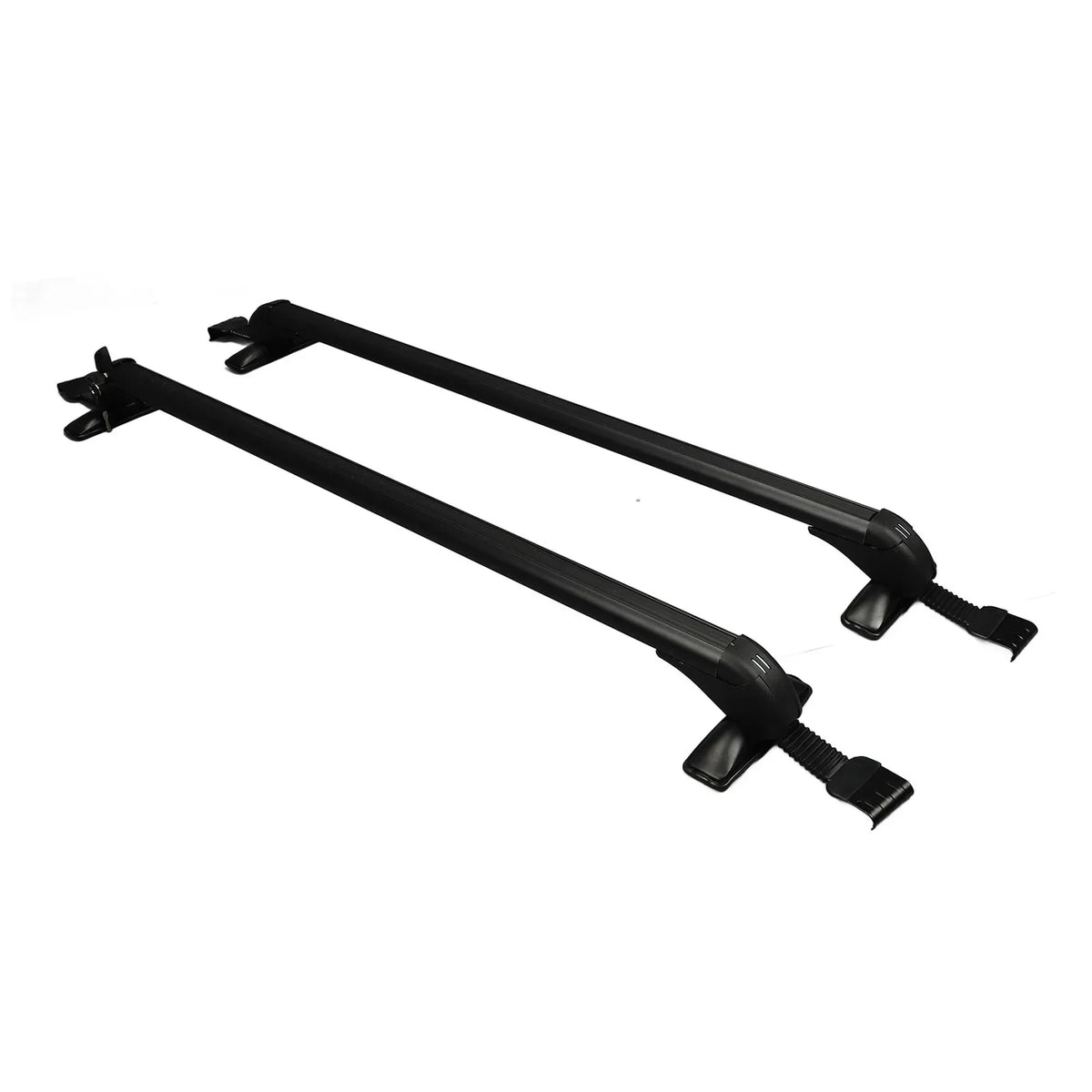 Aluminum Alloy Car Roof Luggage Rack – Black Rooftop Cargo Rooftop Cargo Rack Qme
