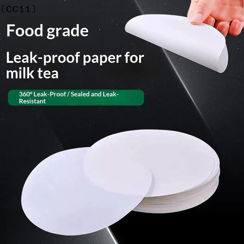 Disposable Leakproof Cup Sealing Pads | Food Grade | 11–15cm Cup Sealing Pads Qme