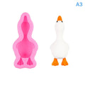 3D Duck Silicone Mold – DIY Candle, Soap, Plaster & Resin Silicone Craft Mold Qme A3