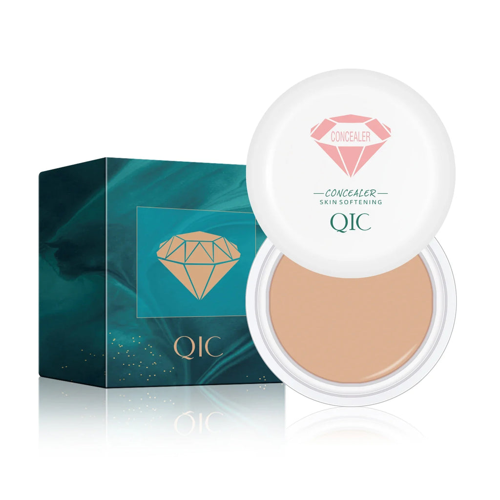 Qme Hydrating Concealer – Full Coverage Makeup, 3 Shades Face Concealer Qme