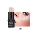 Dual-Shade Highlighter & Contour Stick | Qme Shimmer Makeup Highlighter Contour Stick Qme 01