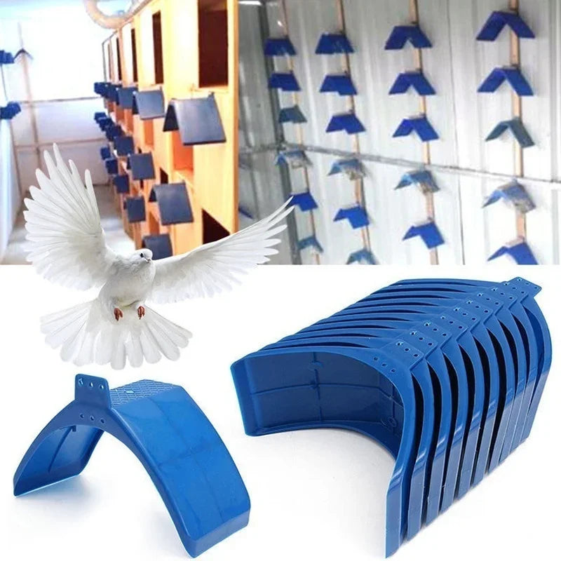 V-Shape Pigeon Perch Stand | Racing Bird Roost & Dove Rest Bird Perch Stand Qme