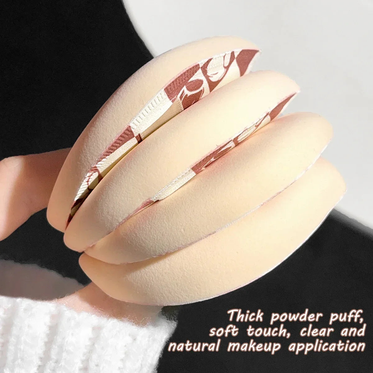 Korean Marshmallow Makeup Puff Sponge – Dry & Wet Use Makeup Puff Sponge Qme