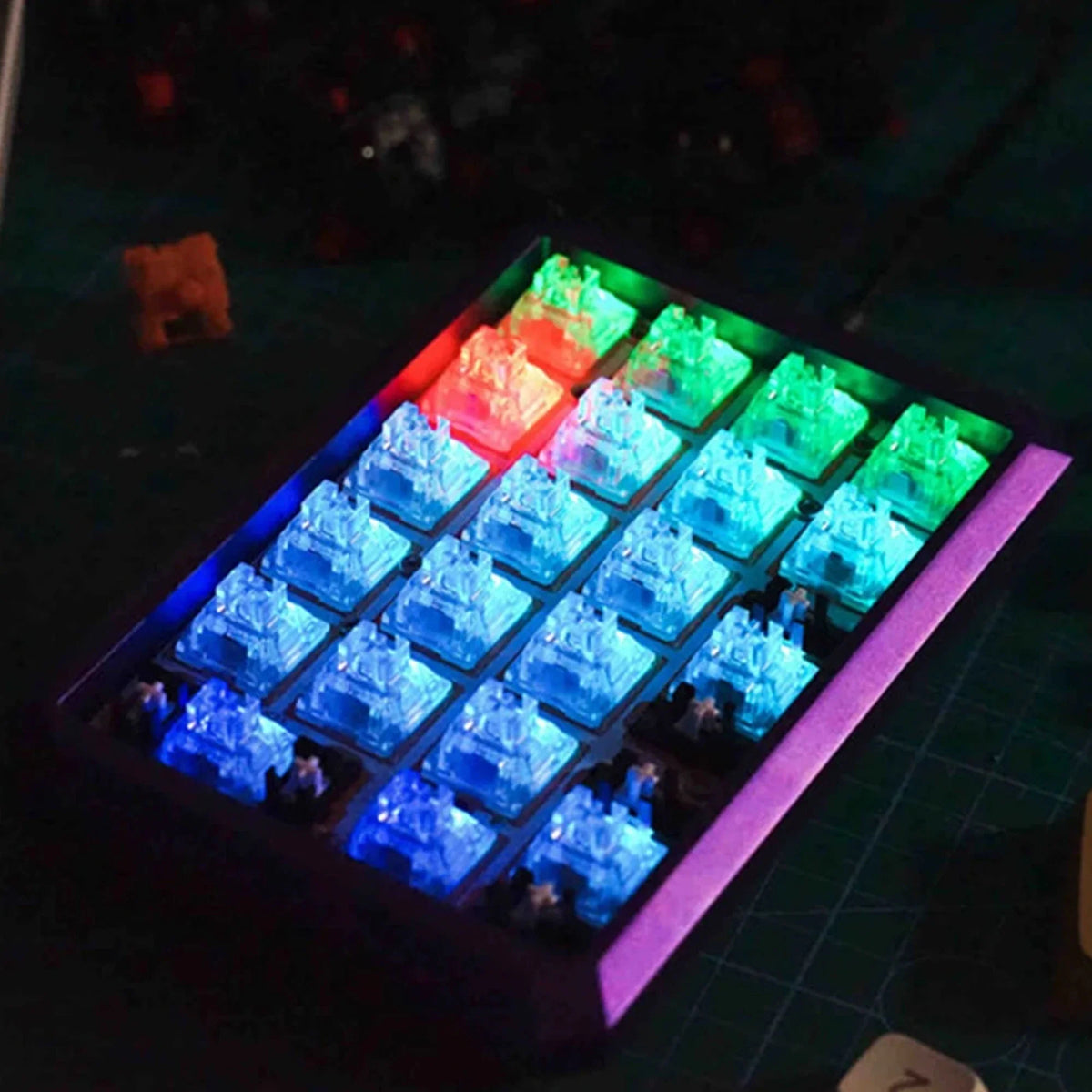 TTC Frozen V2 Silent 3-Pin Mechanical Keyboard Switches RGB Keyboard Switches Qme