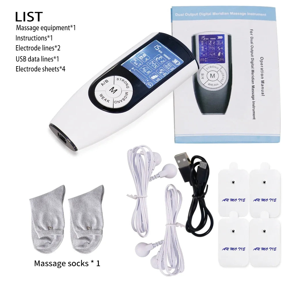 TENS EMS Muscle Stimulator – Digital Pulse Body Massager TENS EMS Massager Qst Massager Socks