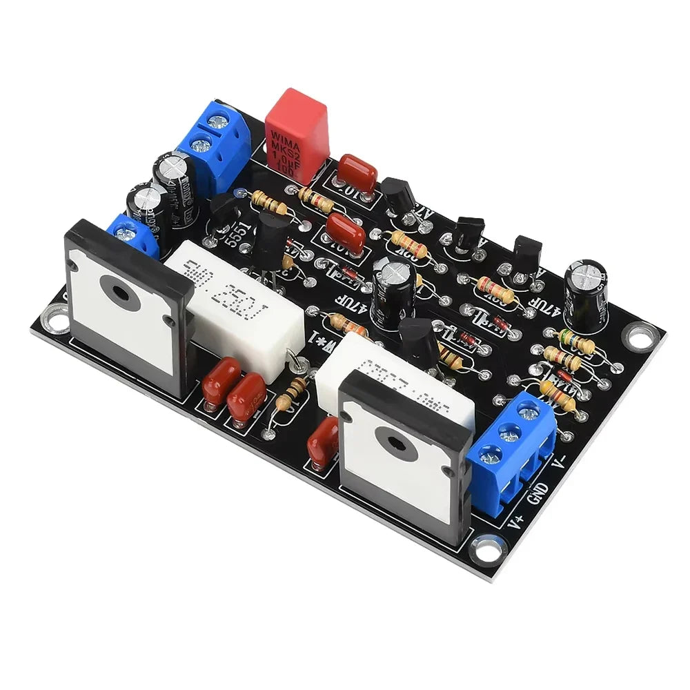 100W Mono HiFi Audio Amplifier Board 2SC5200+2SA1943 DC 35V Audio Amplifier Board Qme