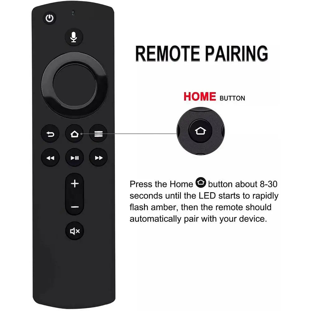 Fire TV Stick Alexa Voice Remote Control – Smart TV Stick Streaming Remote Control Qme