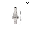 Quick-Connect BP Cuff Bayonet Connector – Metal Adapter BP Cuff Connector Qme A4