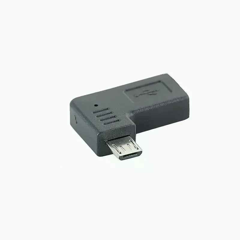 90° USB-C Female to Micro USB Male OTG Adapter Cable USB OTG Adapter Qme