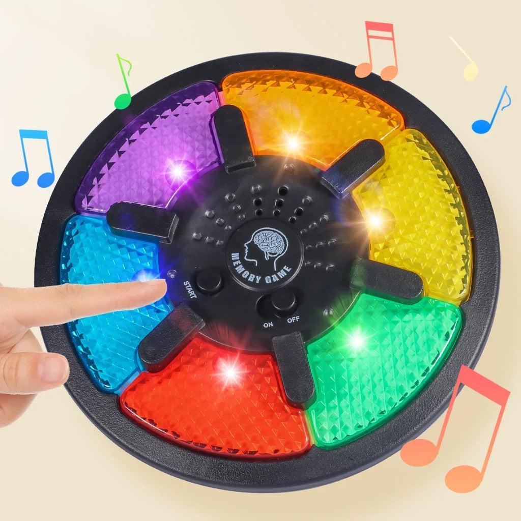 Handheld Memory Game Machine – Electronic Light & Sound Toy Electronic Memory Game Qme