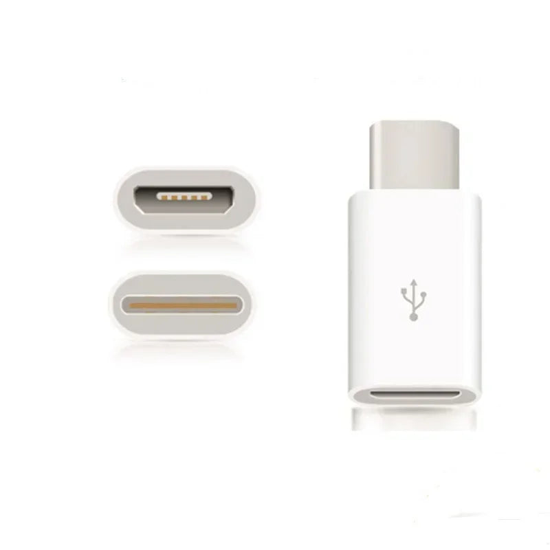 Micro USB to USB-C Adapter | USB 3.1 Type-C Converter 50pcs USB-C Adapter Qme