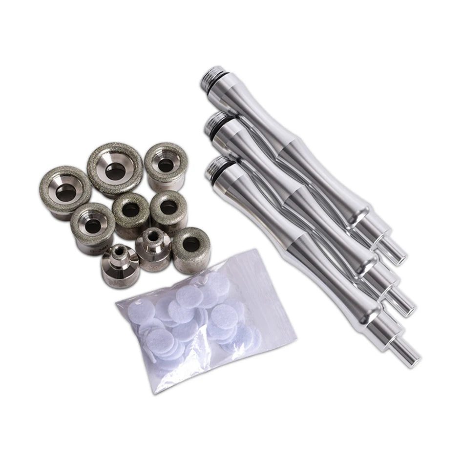 Diamond Microdermabrasion Replacement Kit – 9 Tips & 3 Wands Microdermabrasion Accessory Kit Qst