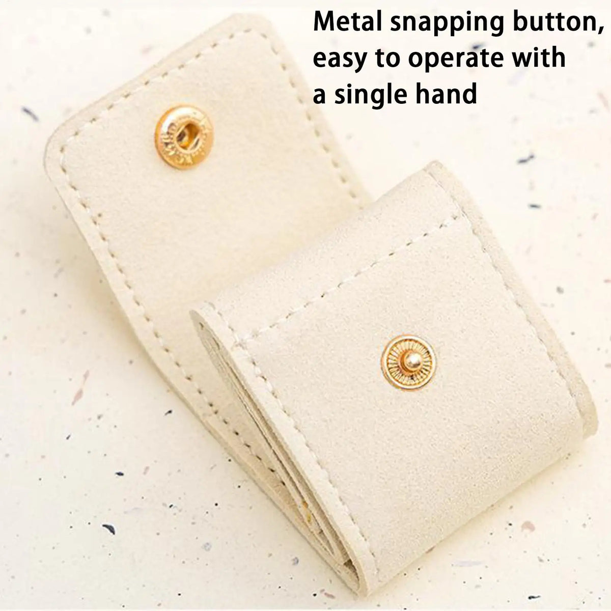 Mini Folding Jewelry Storage Box | Portable Earring Organizer Jewelry Storage Box Qme