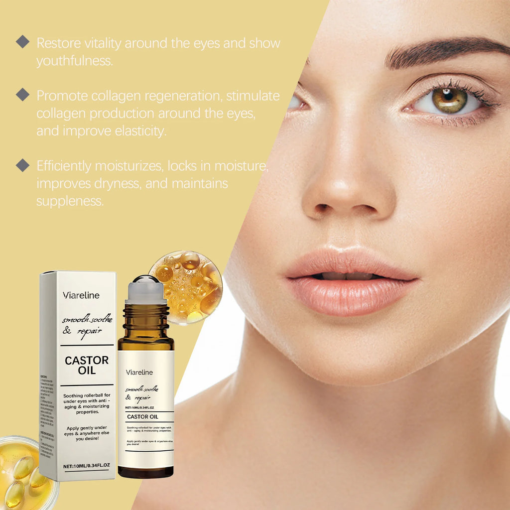 VIARELINE 10ml Eye Care Essence Oil – Firming & Moisturizing Eye Care Essence Oil Qst