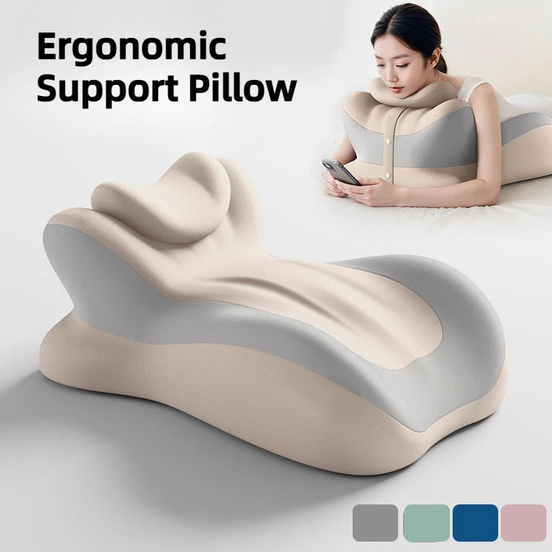 Memory Foam Wedge Pillow for Prone Tummy Sleeping Memory Foam Pillow Qst