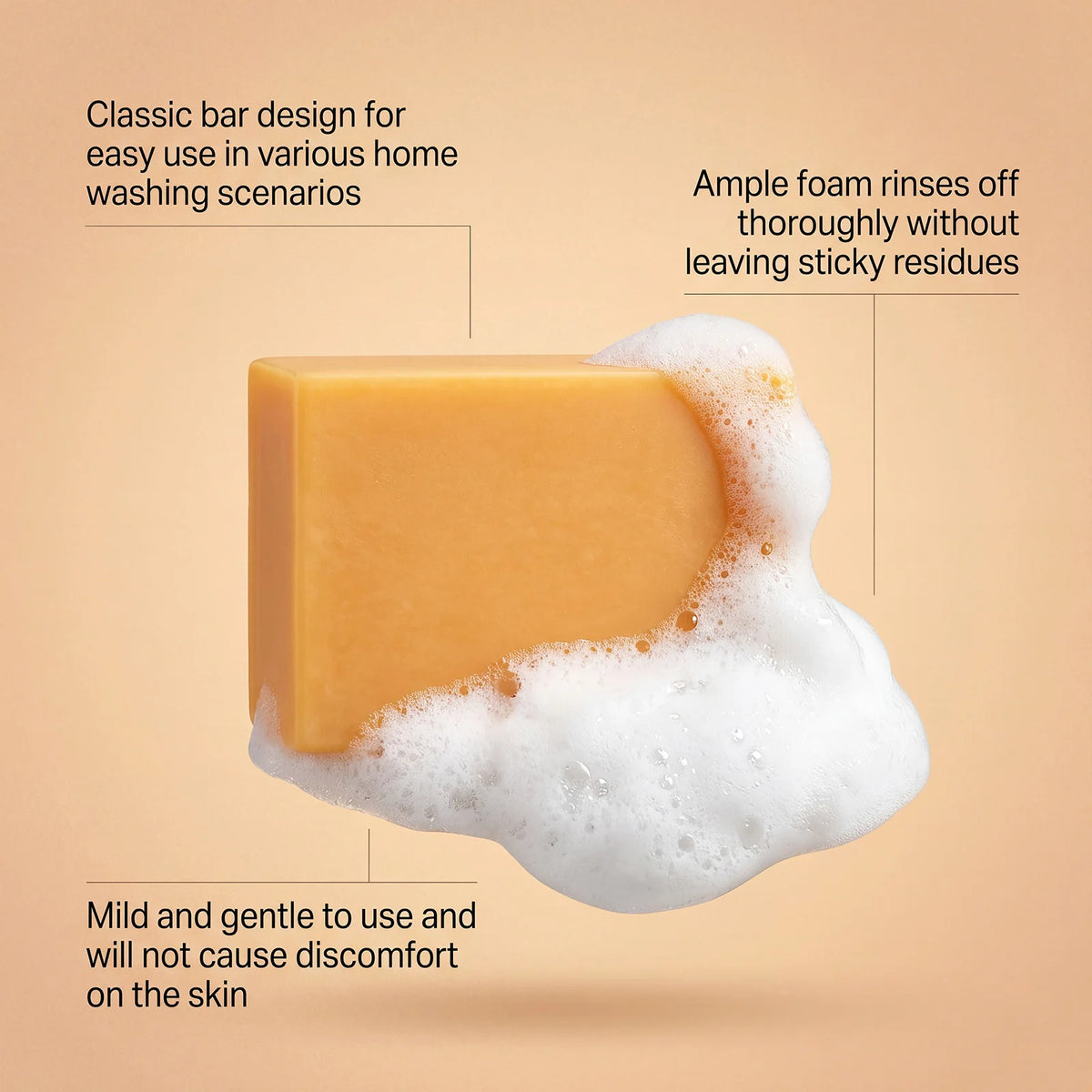 Persimmon Soap Bar 100g – Hydrating & Gentle Body Soap Body Soap Bar Qst