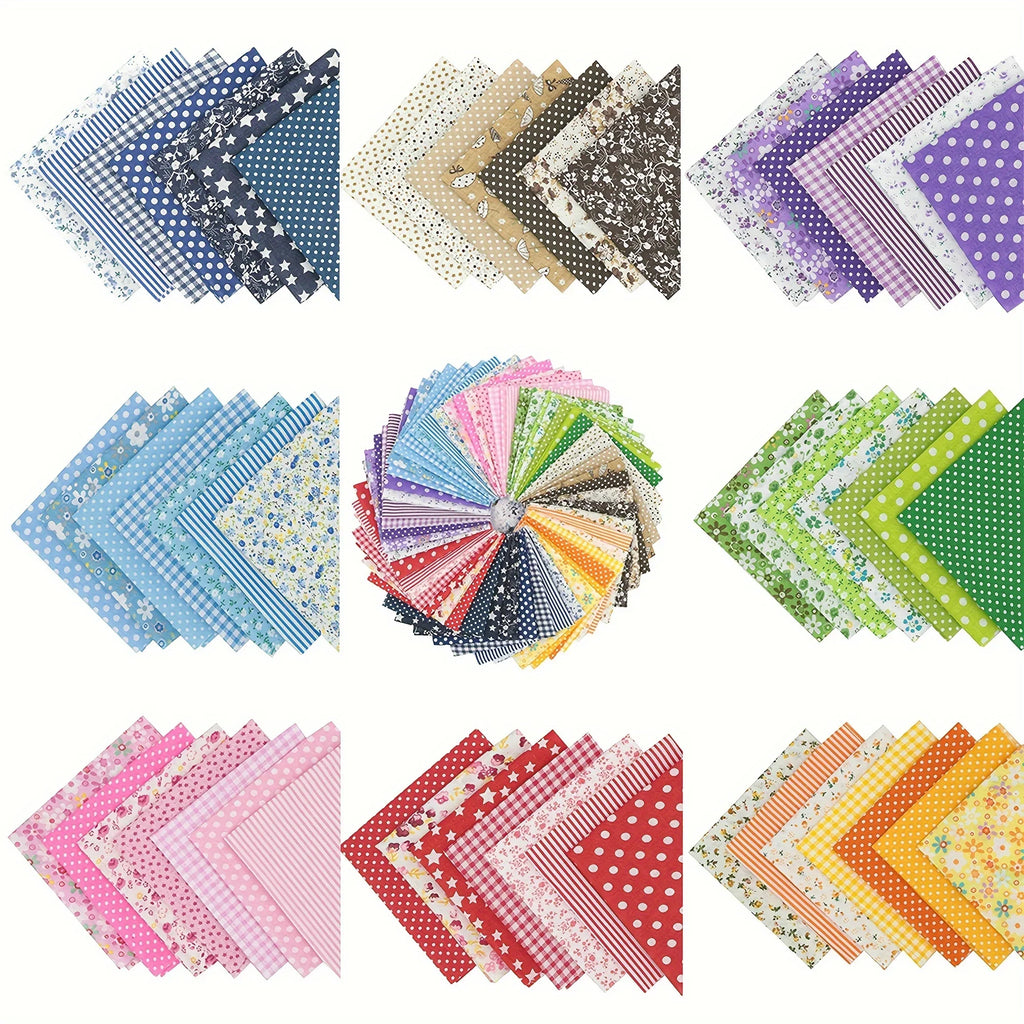 Flower Printed Cotton Patchwork Fabric – DIY Sewing & Quilting Patchwork Sewing Fabric Qme