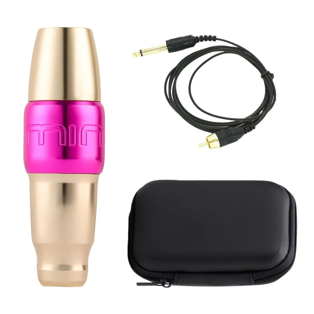 FK Mini PMU Rotary Pen Machine – Lip & Eyebrow Tattoo PMU Rotary Pen Machine Qme Camo Gold