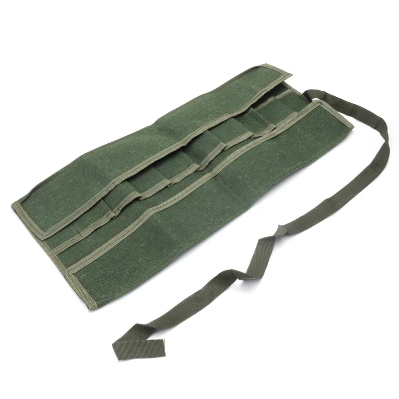 Japanese Bonsai Tool Canvas Roll Bag – 600×430mm Storage Case Tool Roll Bag Qme