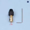 Mini Chuck Collet for Electric Drill – Aluminum & Brass Fixture Drill Chuck Collet Qme D