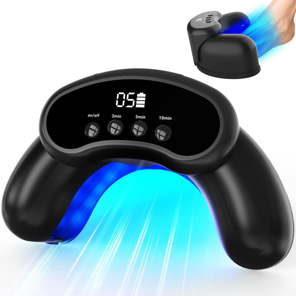 KTS Wireless Nail Laser Device – 30 Beads 470nm & 905nm Nail Laser Device Qst