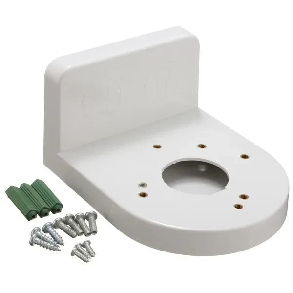 ESCAM L-Type Plastic Wall Mount Bracket for CCTV Dome IP Camera Camera Wall Bracket Qme
