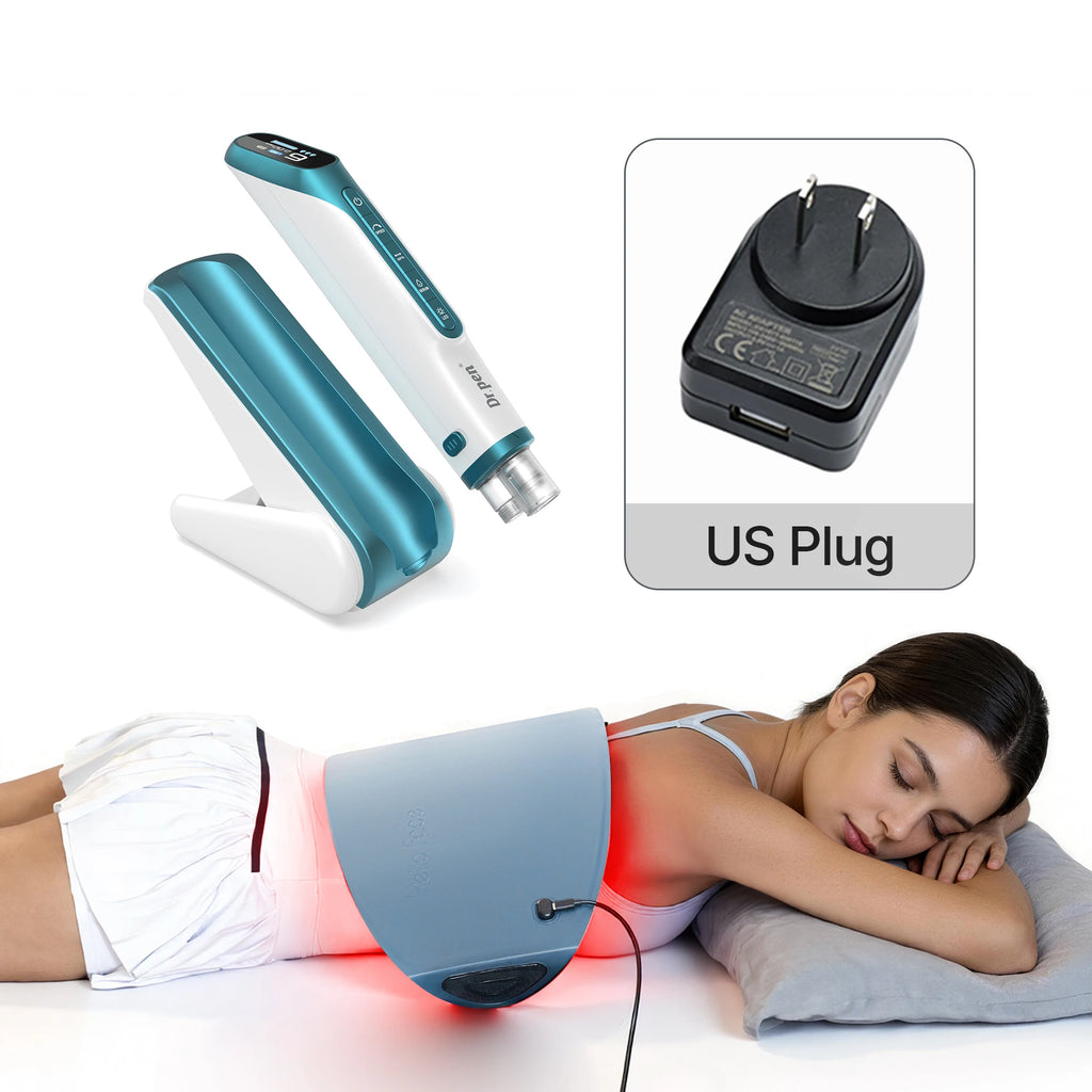 Dr. Pen H6 Microneedling Pen + Hello Face L6 LED Mask Bundle Microneedling LED Bundle Qst H6 pen US with Mask