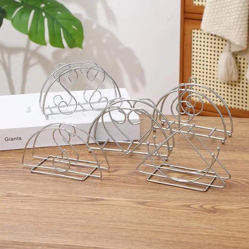 Metal Iron Napkin Holder & Paper Organizer – 7 Colors Napkin Holder Organizer Qme