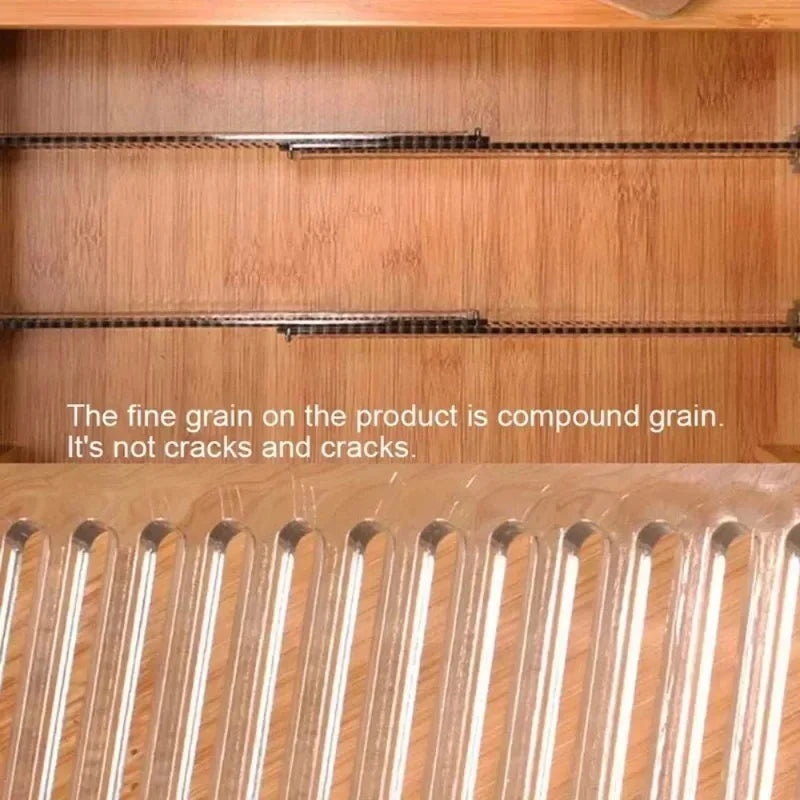 Adjustable Drawer Divider Organizer – Punch-Free Partition Drawer Divider Qme