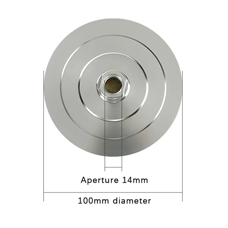 Diamond Polishing Backer Pad – M14 Aluminum Base Backing Holder Polishing Backer Pad Qme 1pc