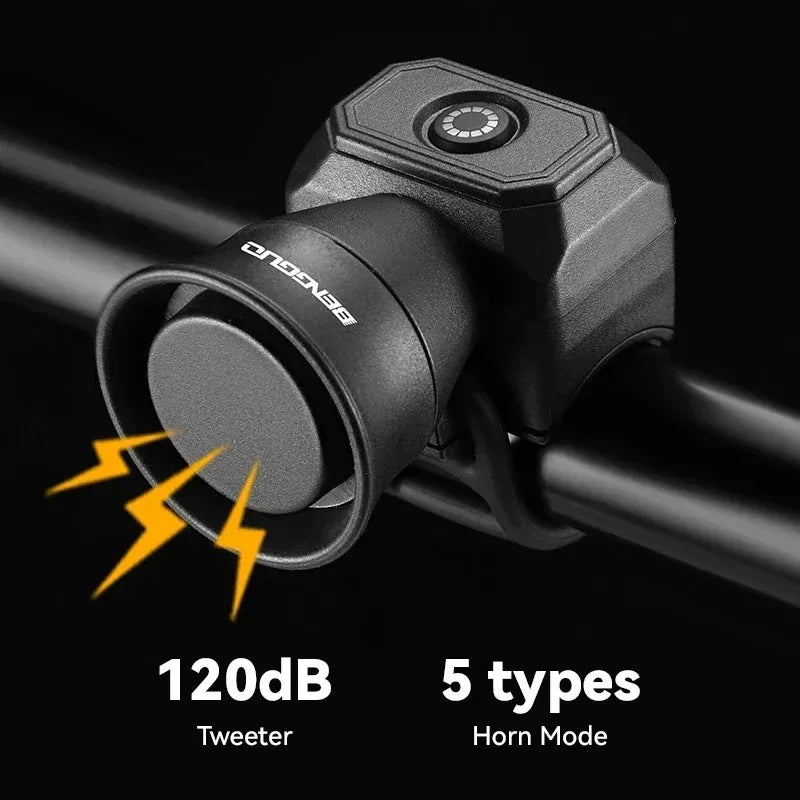 Mini Waterproof Electronic Bicycle Bell – Mountain Bike Horn Electronic Bike Bell Qme