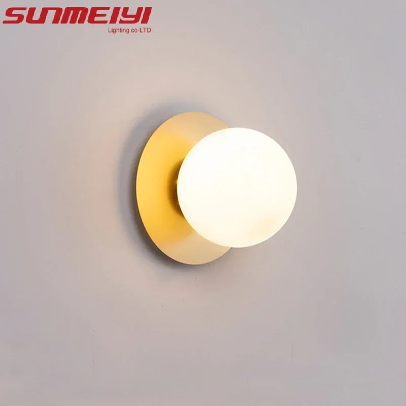 Modern Minimalist Nordic Bedside Wall Lamp | 4 Colors Wall Sconce Lamp Qme