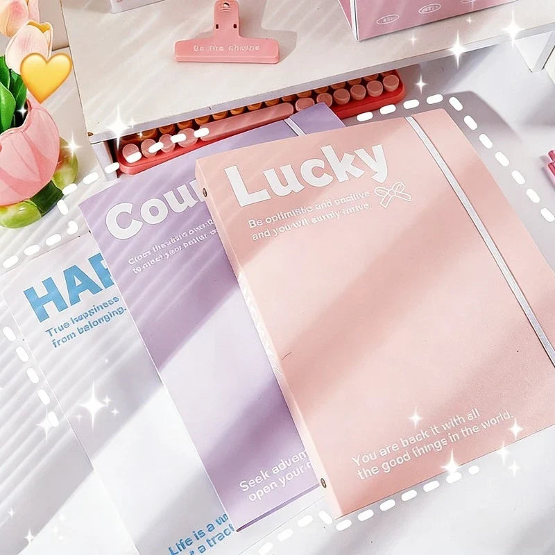 A4 Expanding File Folder – 4 Detachable Pockets, 3-Hole Binder Expanding File Folder Qme