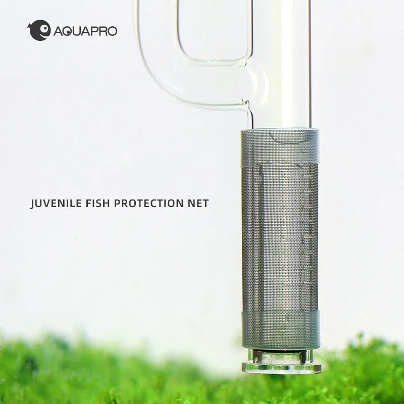 Stainless Steel Aquarium Filter Inlet Protective Net Cover Aquarium Filter Guard Qme
