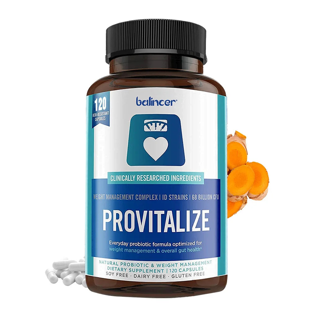 Provitalize Probiotic Capsules – Moringa, Gut & Immune Support Probiotic Supplement Qst