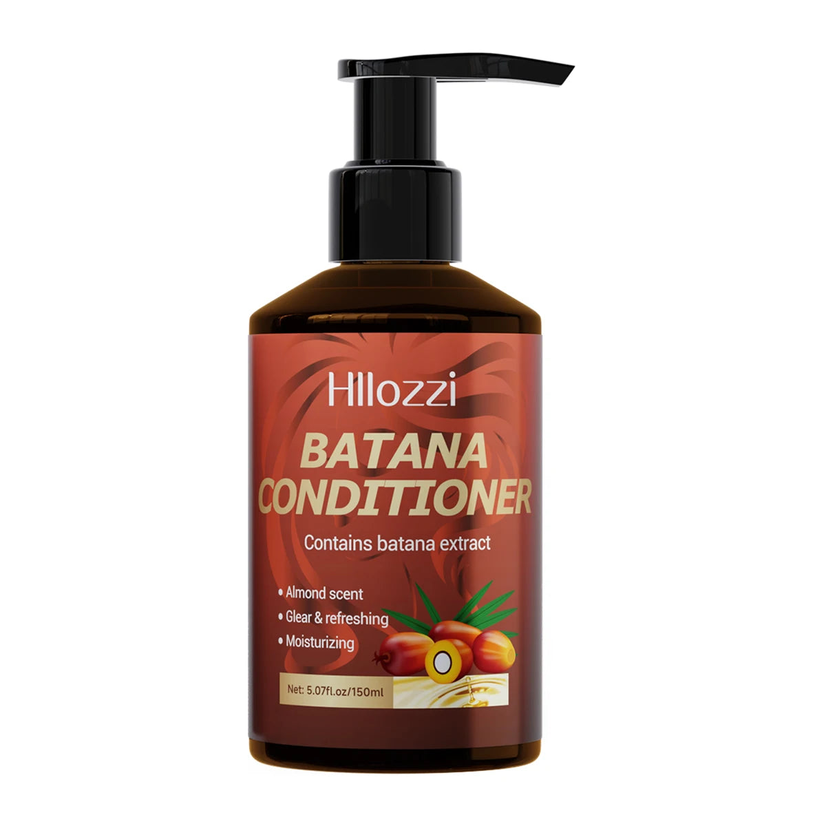 Hllozzi Batana Shampoo & Conditioner – All Hair Types Shampoo & Conditioner Qst Conditioner