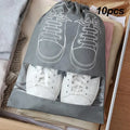 5-Pocket Non-Woven Shoe Storage Bag | Closet & Travel Organizer Shoe Storage Bag Qme 10pcs