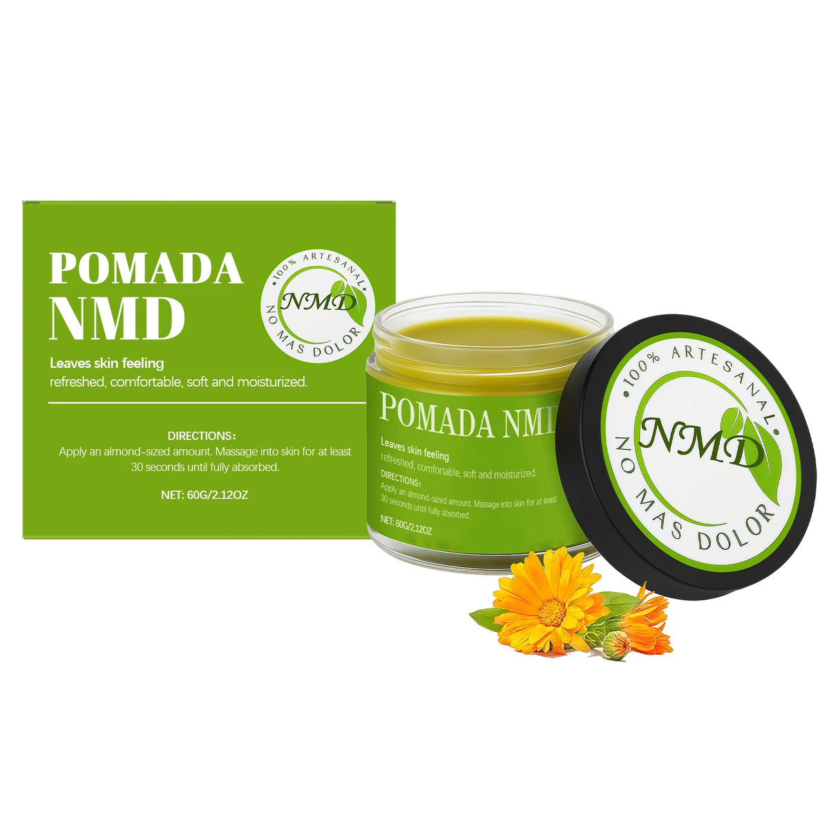 Cooling Body Care Cream Natural Plant Formula 60g Body Care Cream Qst 60g boxed