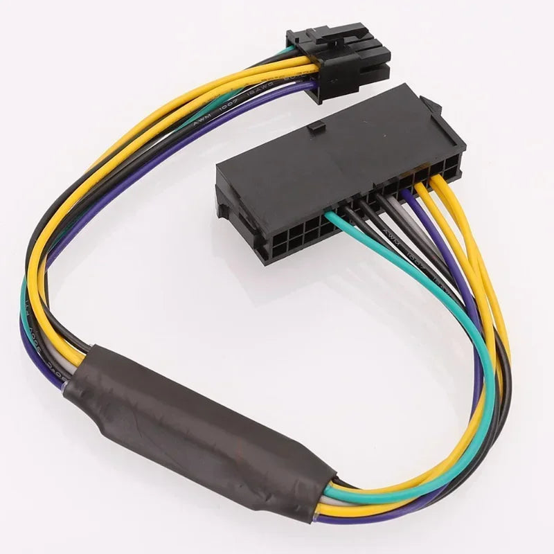 ATX 24-Pin to 8-Pin PSU Adapter Cable for Dell Optiplex PSU Power Adapter Cable Qme