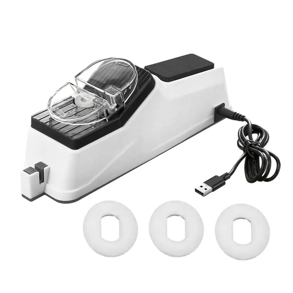 Electric Knife Sharpener – Pro Quick Kitchen Sharpening Tool Electric Knife Sharpener Qme A L
