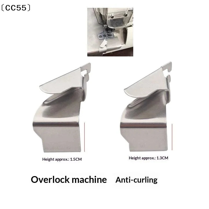 Overlock Sewing Machine Seam Guide Hem Folder CC55 Sewing Machine Accessory Qst