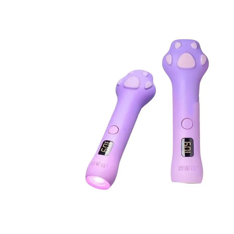 Cute Paw Rechargeable UV LED Nail Lamp – Fast Curing UV LED Nail Lamp Qme
