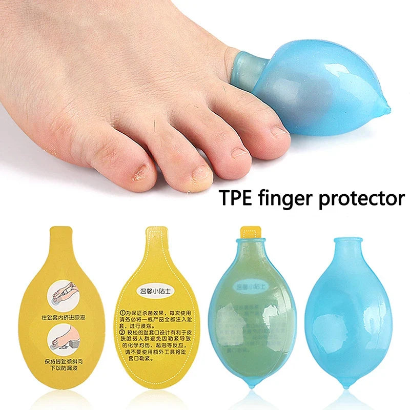 Elastic Toe Protectors – Breathable Anti-Friction Covers Toe Protectors Qme