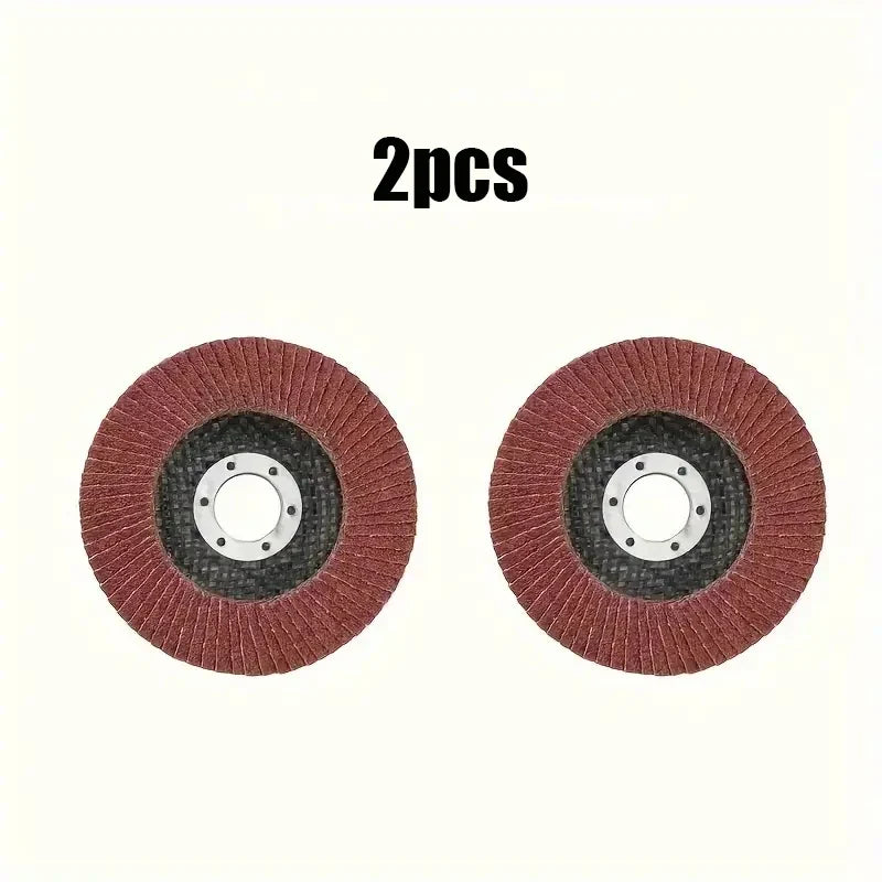 Zirconia Wing Blade Flap Disc 40-120 Grit 7/8" Grinding Wheel Flap Grinding Disc Qme 2PCS 120
