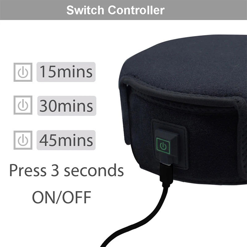 70-LED Red Light Therapy Hair Cap – 660nm & 850nm Growth LED Hair Growth Cap Qst