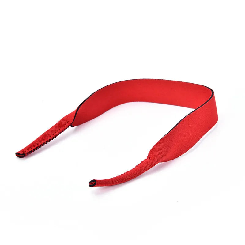 Neoprene Stretchy Sports Glasses Strap Band Cord Holder Eyewear Strap Qst Red